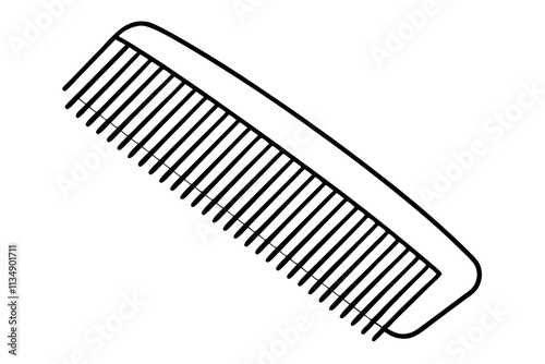 comb isolated on white