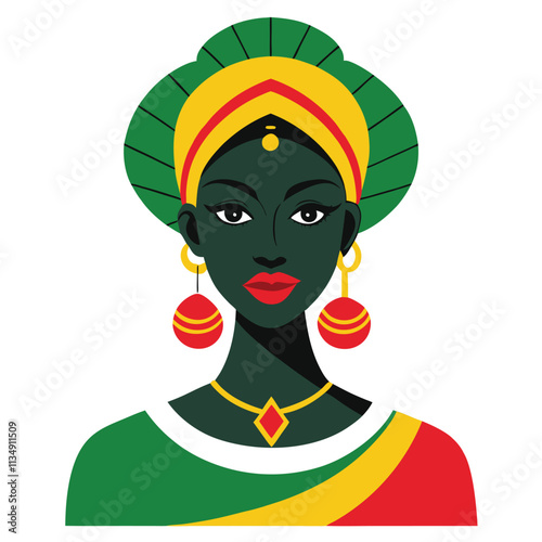 Celebrate Culture and Heritage: Black History Month Vector Graphics
