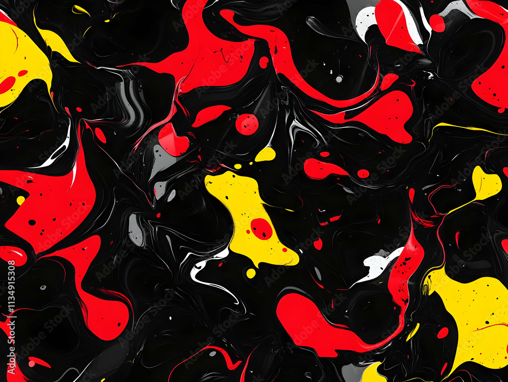 Abstract Liquid Marble Background Abstract Liquid Marble Background