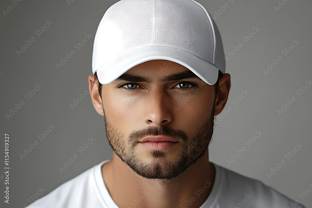 A realistic mockup of a cotton cap with a simple, elegant design, perfect for showcasing your brand, logo, or custom designs
A realistic mockup of a cotton cap with a simple, elegant design, perfect for showcasing your brand, logo, or custom designs