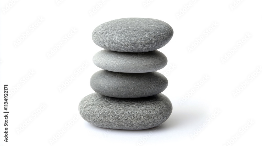 Zen stones in a balanced stack, symbolizing calm, meditation, and inner peace. Zen stones in a balanced stack, symbolizing calm, meditation, and inner peace.