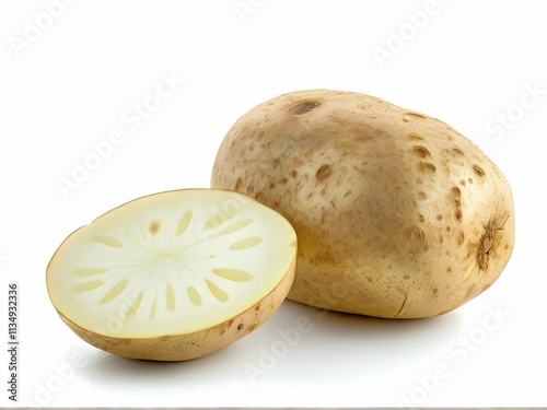 potato isolated on white background