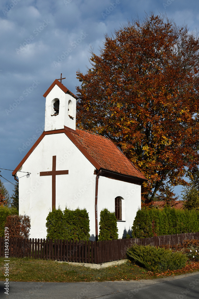 Chapel in the village of Knopin in Warmia Poland Chapel in the village of Knopin in Warmia Poland