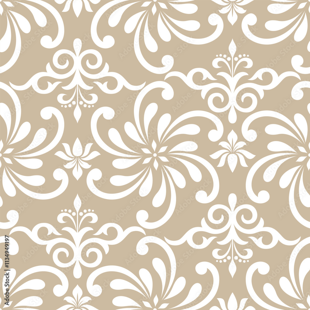 Abstract floral seamless pattern. Modern stylish texture repeating. Vector background. Abstract floral seamless pattern. Modern stylish texture repeating. Vector background.