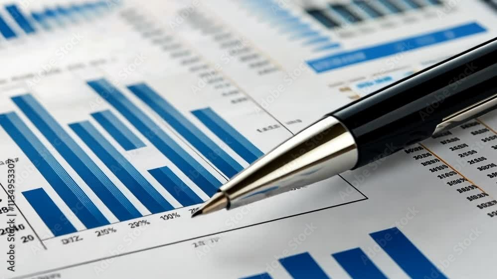 Financial pens and documents Business finance cost savings, focusing on practical methods to lower operational costs and enhance financial performance