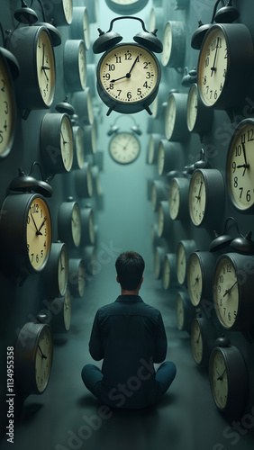 Overwhelming Anxiety in a Chaotic Maze