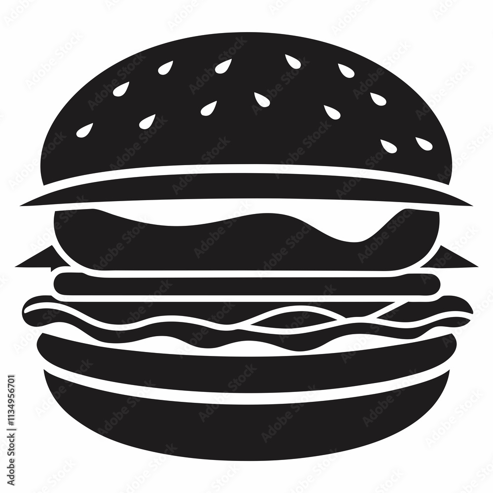 hamburger isolated on white hamburger isolated on white