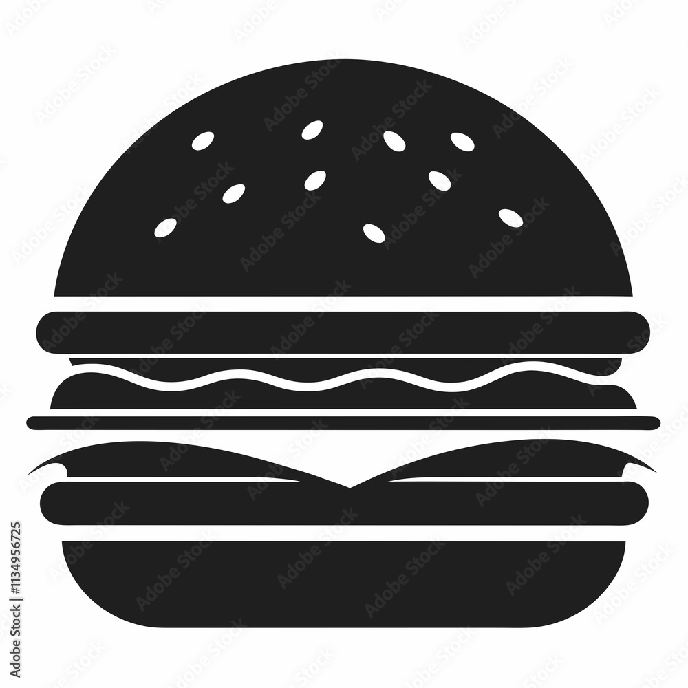 hamburger isolated on white hamburger isolated on white