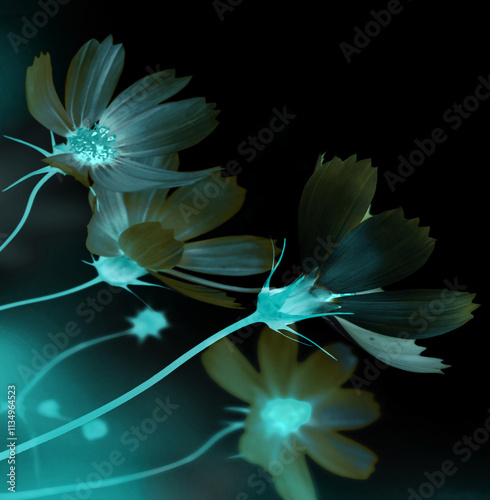 Textile and digital seamless pattern