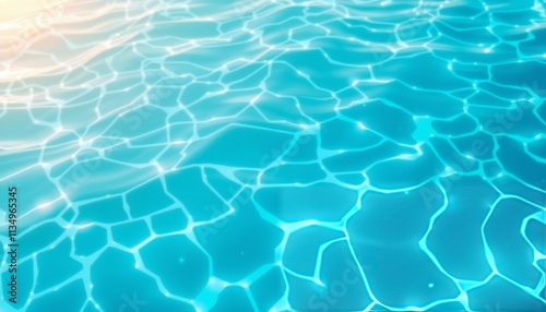 blue water background