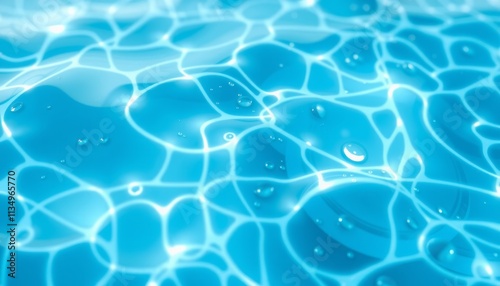 blue water background