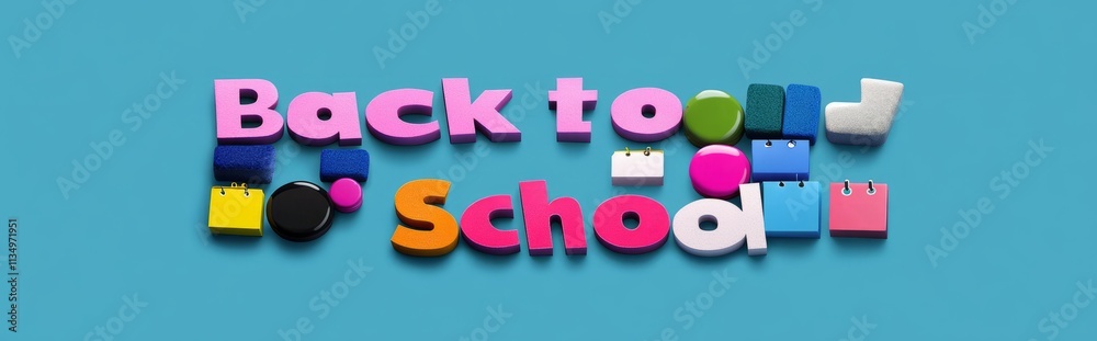 Back to school poster, Back to school sale horizontal banner vector illustration design Back to school poster, Back to school sale horizontal banner vector illustration design