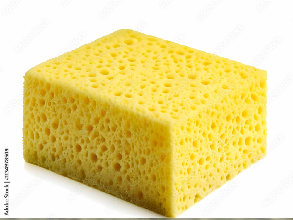 sponge isolated on white background sponge isolated on white background