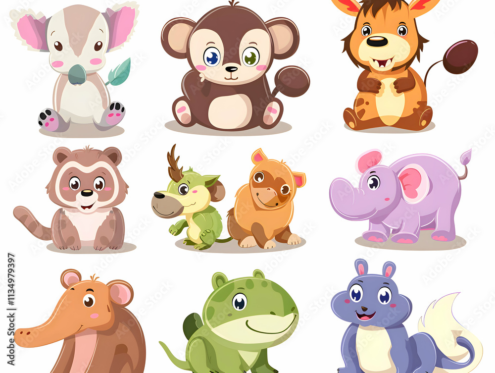 Adorable Baby Animals: A Collection of Cute and Playful Wildlife Friends Adorable Baby Animals: A Collection of Cute and Playful Wildlife Friends