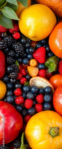 there are many different fruits and vegetables that are grouped together.