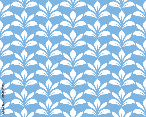 Damask floral design element. Graphic ornament royal wallpaper vector background.