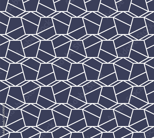 Abstract pattern in Arabian style. Seamless vector background. Graphic modern pattern.