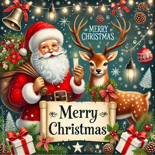 christmas greeting card