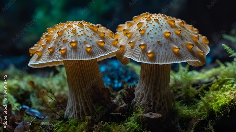 Fototapeta premium mushrooms in the forest
