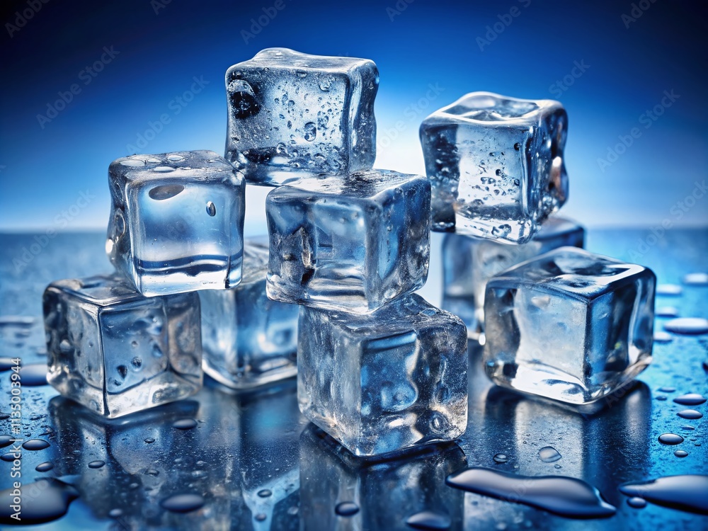 High-Quality Ice Cube Overlay for Product Photography with Clear Background for Easy Integration in Your Creative Projects High-Quality Ice Cube Overlay for Product Photography with Clear Background for Easy Integration in Your Creative Projects