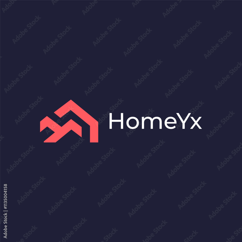 Abstract letter M, Y construction, home and building icon logo design Abstract letter M, Y construction, home and building icon logo design