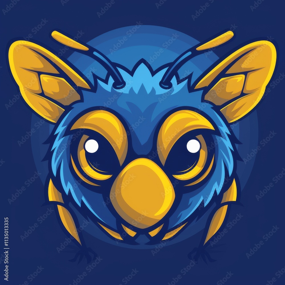 Fototapeta premium Insect Vector Illustration with Detailed Design