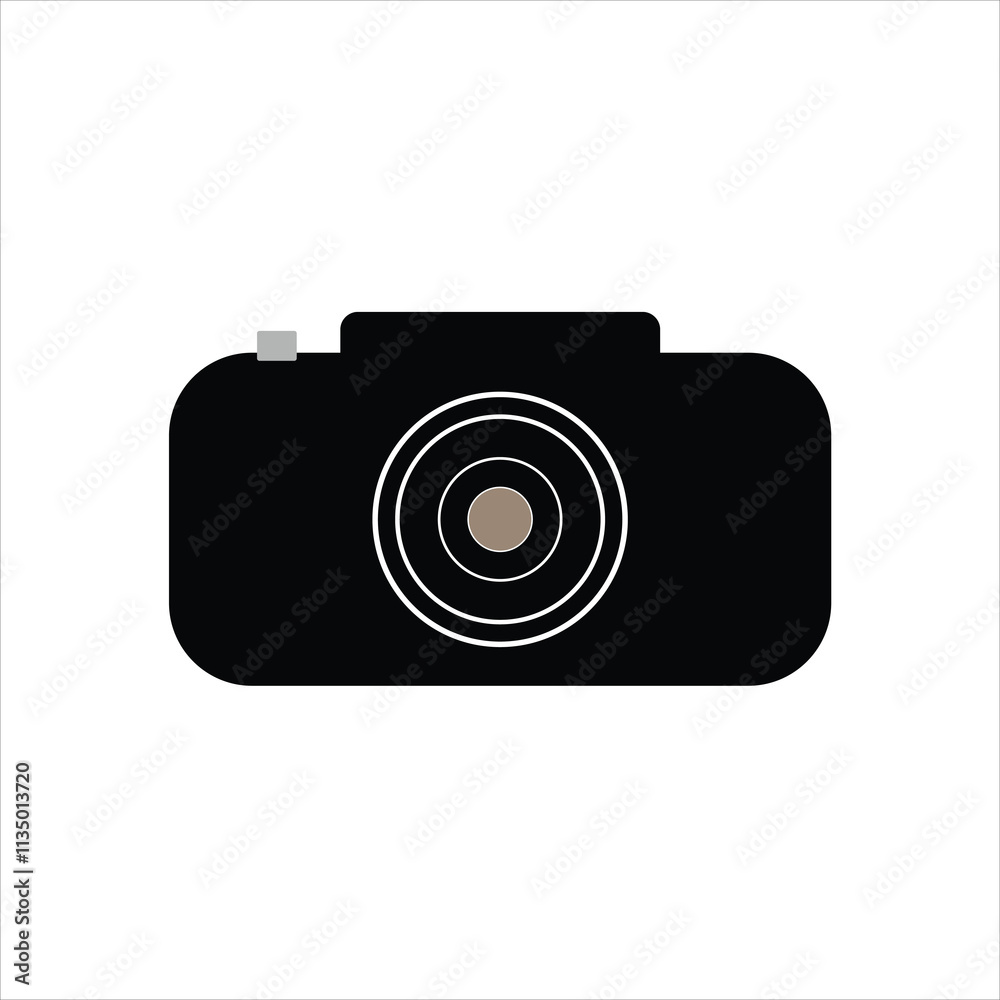 Camera icon . Photo camera in flat style. Camera symbol. Camera icon . Photo camera in flat style. Camera symbol.