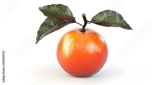 3D True medlar icon on a white background