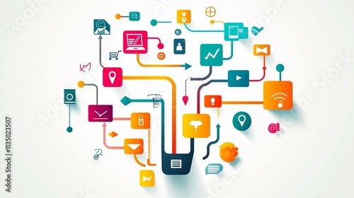 Wallpaper Mural Top-down engagement in digital spaces Torontodigital.ca