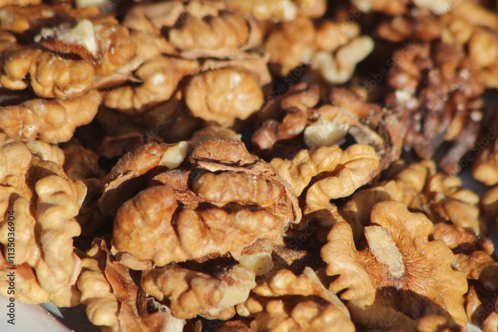 Walnuts Close Up