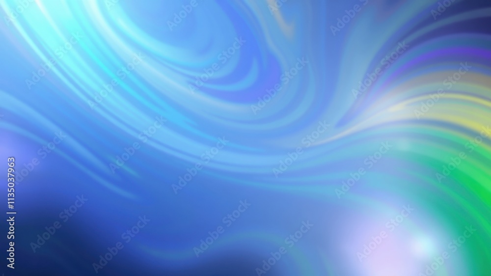 Abstract Swirling Pattern of Blue, Green, and White Colors, Creating a Dreamy and Surreal Atmosphere Abstract Swirling Pattern of Blue, Green, and White Colors, Creating a Dreamy and Surreal Atmosphere