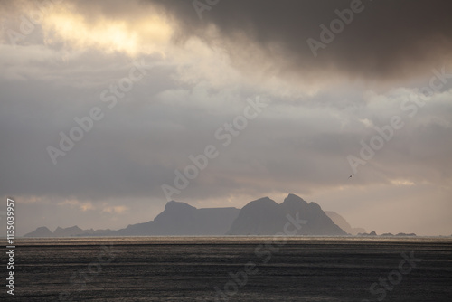 View to Nordlandshagen Nordland Lofoten. 