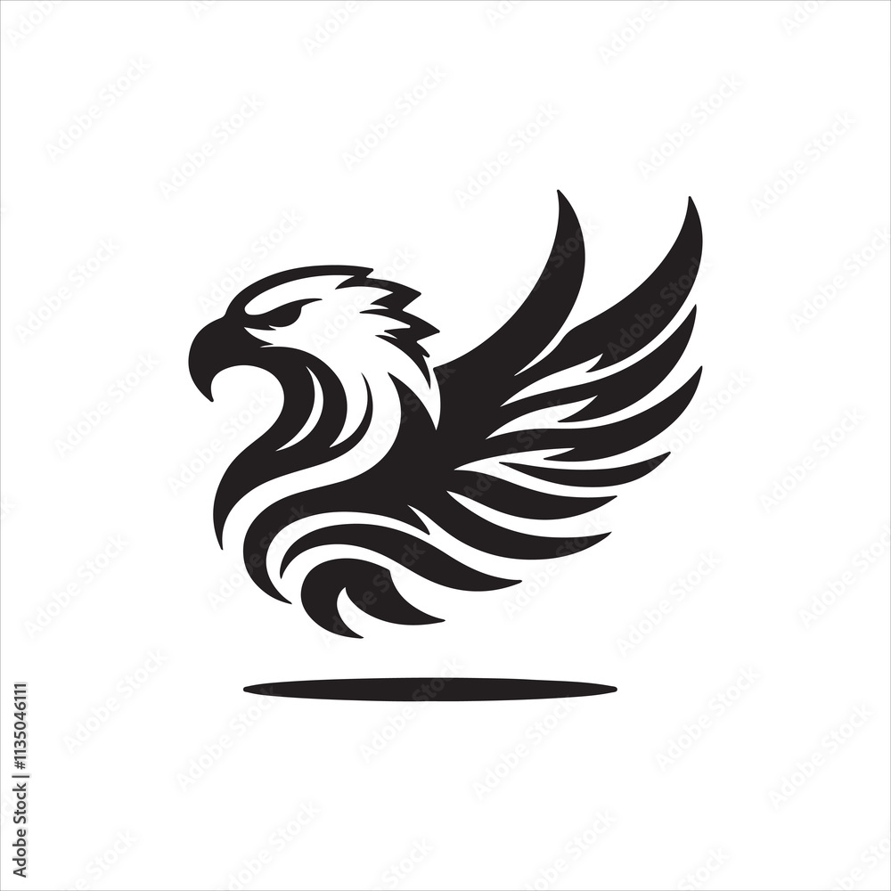 Obraz premium eagle tattoo design