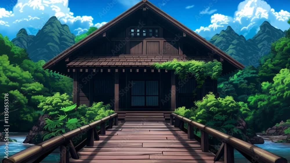 Animation Lake House Animation Lake House