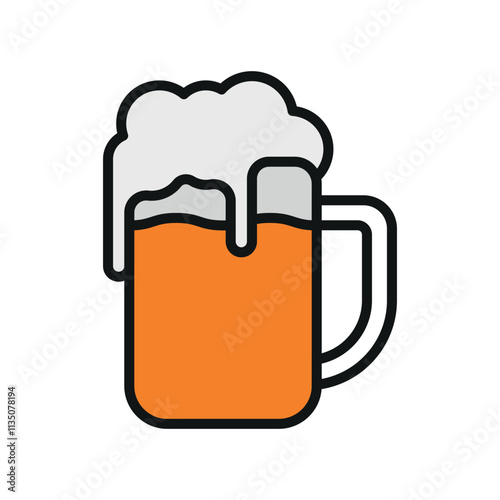 Beer Icon offers vibrant and versatile styling, ideal for branding, menus, and digital platforms