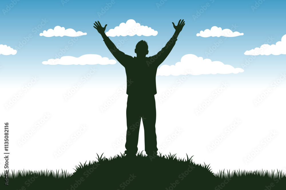Silhouette of a person praying.
A man praying at the altar.
Catholic prayer, priest praying. Silhouette of a person praying.
A man praying at the altar.
Catholic prayer, priest praying.