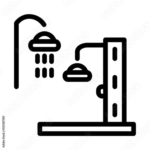 A simple icon pack of summer, vacation, travel, relaxation and family time
