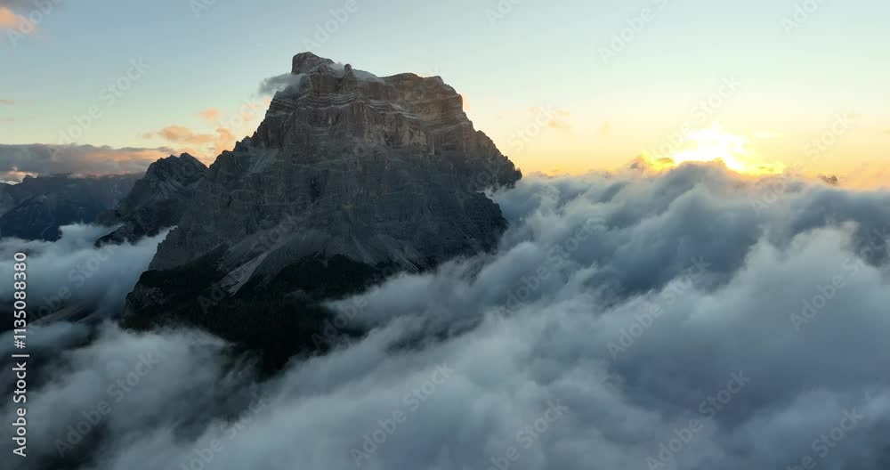 Pelmo above the clouds part two