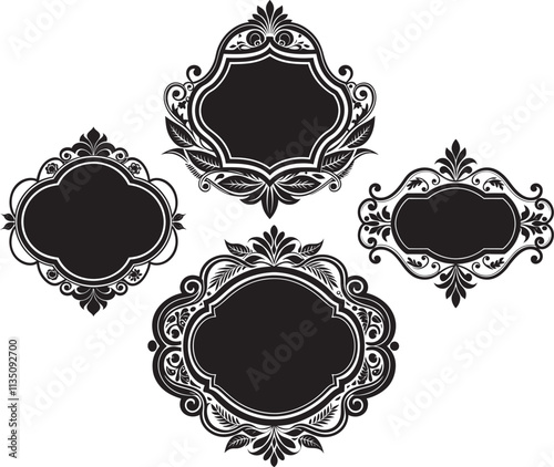set of vintage frames