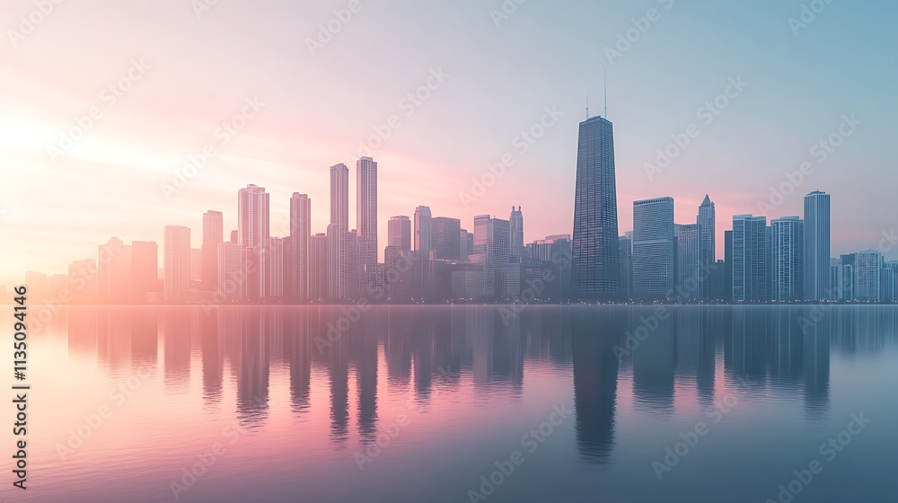 Urban Mystique Illustration with Cityscapes, Neon Lights, and Mysterious Atmosphere Urban Mystique Illustration with Cityscapes, Neon Lights, and Mysterious Atmosphere