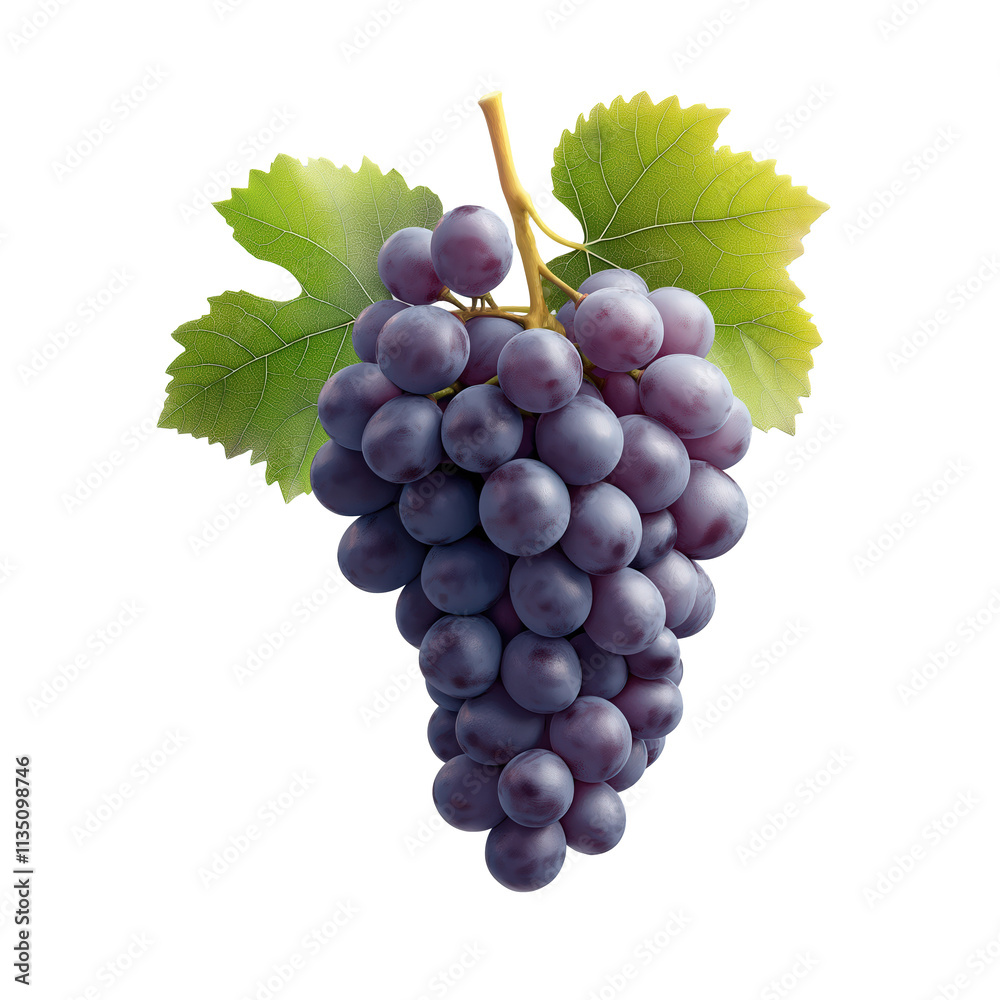 Fototapeta premium Luscious Dark Grapes