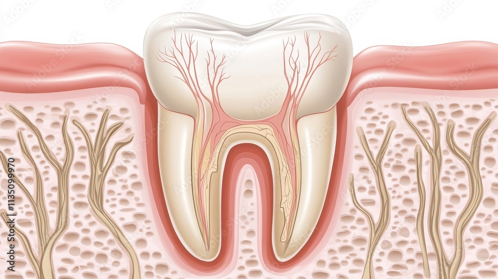 Detailed Anatomy of Human Tooth Structure Detailed Anatomy of Human Tooth Structure