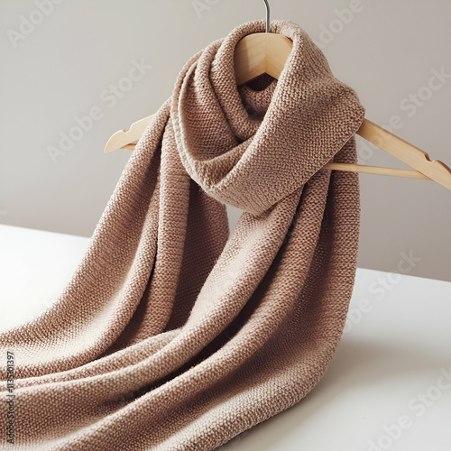  a scarf isolated on white background