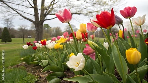 tulips flowers