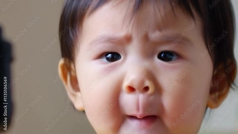 cute little kid expression while playing cute little kid expression while playing