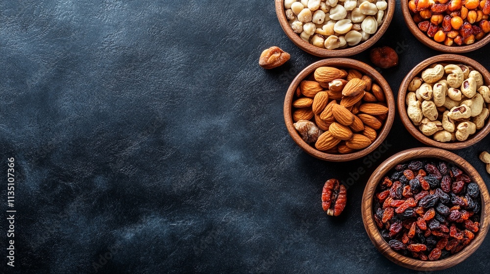 Healthy Assorted Nuts and Dried Fruits for Organic Lifestyle Enthusiasts - Perfect for Snacking or Culinary Uses Healthy Assorted Nuts and Dried Fruits for Organic Lifestyle Enthusiasts - Perfect for Snacking or Culinary Uses