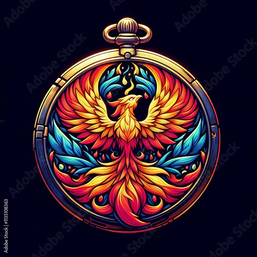 Pocket Phoenix A miniature phoenix that nests in a pocket dimens photo