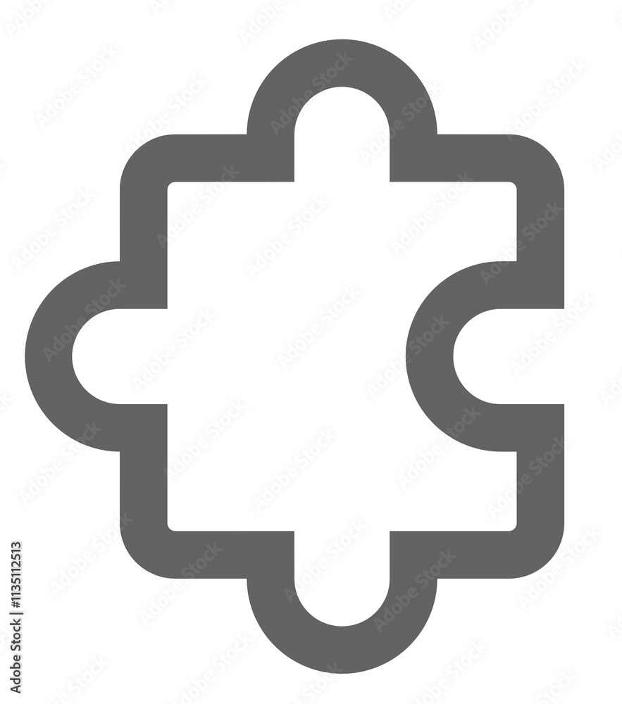 Fototapeta premium Puzzle illustration 