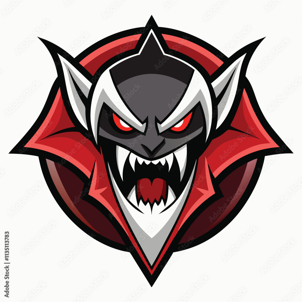 illustration for Vampire teeth vector isolated on black background illustration for Vampire teeth vector isolated on black background