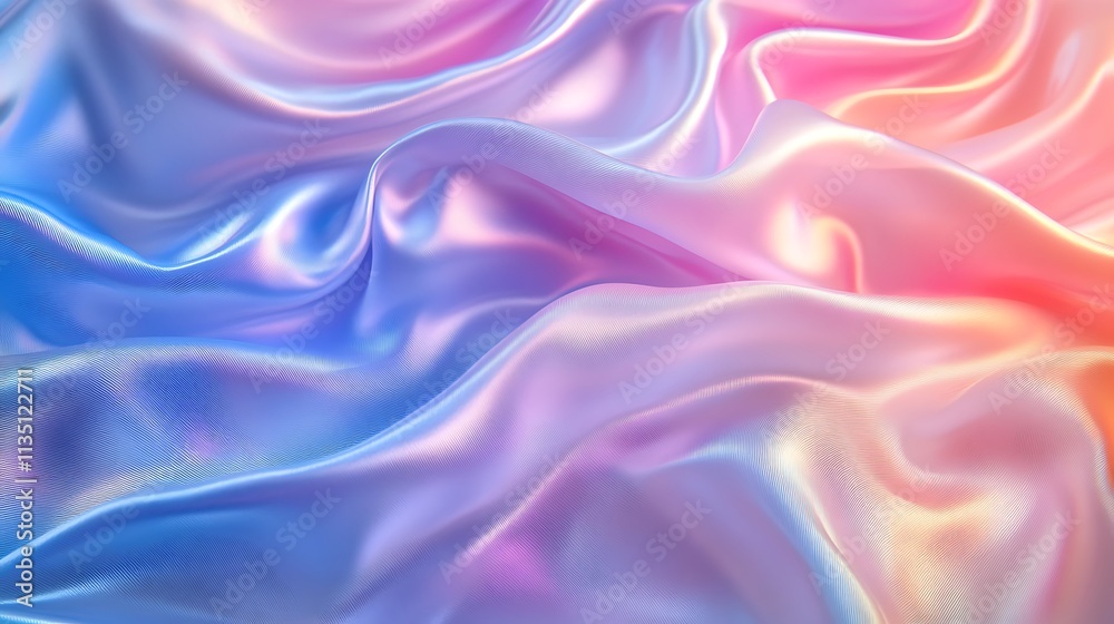 Holographic pastel rainbow background with irides Holographic pastel rainbow background with irides